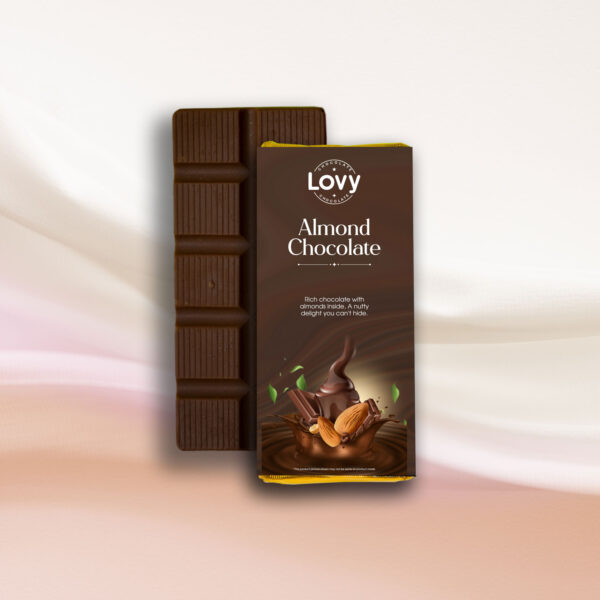 Lovy Premium Almond Chocolate 16 gm