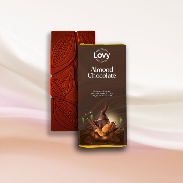 Lovy Premium Almond Chocolate 40 gm