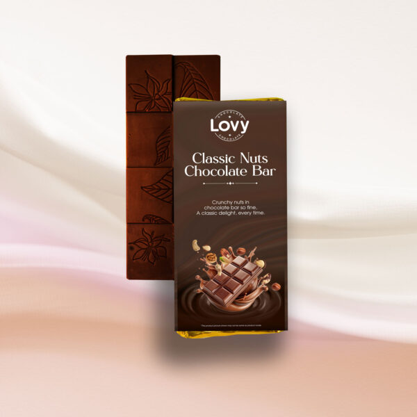 Lovy Premium Classic Nuts Chocolate 52 gm